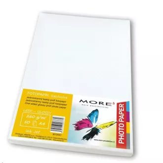 ARMOR More Fotopapír Exclusive 260g/m2; glossy, 50 listů str., Ink Jet ARMOR More Fotopapír Exclusive 260g/m2; glossy, 50 listů str., Ink Jet