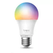 TP-Link Tapo L530E chytrá WiFi stmívatelná LED žárovka (barevná, 2500K-6500K, 806lm, 2, 4GHz, E27)