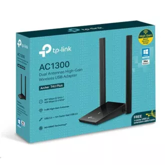 TP-Link Archer T4U Plus WiFi5 USB adapter (AC1300, 2, 4GHz/5GHz, USB3.0) TP-Link Archer T4U Plus WiFi5 USB adapter (AC1300, 2, 4GHz/5GHz, USB3.0)