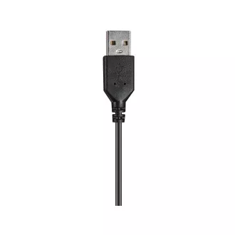 Sandberg náhlavní souprava Chat s mikrofonem, USB, stereo, černá Sandberg náhlavní souprava Chat s mikrofonem, USB, stereo, černá