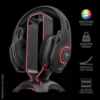 TRUST stojan na sluchátka GXT 265 Cintar RGB Headset Stand TRUST stojan na sluchátka GXT 265 Cintar RGB Headset Stand