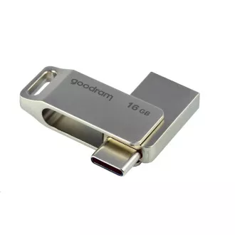 GOODRAM Flash Disk 16GB ODA3, USB 3.2, stříbrná GOODRAM Flash Disk 16GB ODA3, USB 3.2, stříbrná