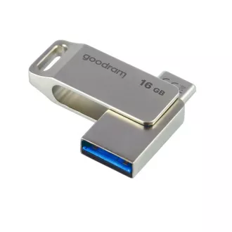 GOODRAM Flash Disk 16GB ODA3, USB 3.2, stříbrná GOODRAM Flash Disk 16GB ODA3, USB 3.2, stříbrná