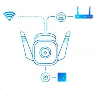 TP-Link Tapo C310 venkovní/outdoor kamera, (3MP, 1296p, WiFi, IR 30m, micro SD card) TP-Link Tapo C310 venkovní/outdoor kamera, (3MP, 1296p, WiFi, IR 30m, micro SD card)