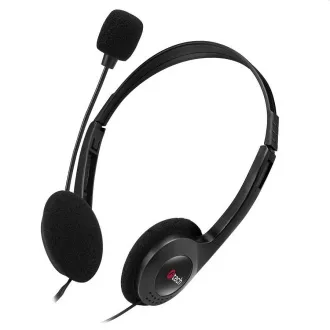 C-TECH Sluchátka s mikrofonem MHS-03E, černá C-TECH Sluchátka s mikrofonem MHS-03E, černá