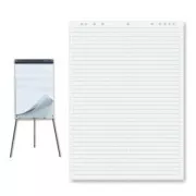 Blok Flipchart 95x68cm 25listů čtvereček