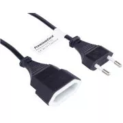 PREMIUMCORD Kabel síťový 230V, prodlužovací dvojvidlice, 5m