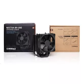 NOCTUA Chladič CPU NH-U9S CH.BK, 1x 92mm, LGA1851, AM5, černá NOCTUA Chladič CPU NH-U9S CH.BK, 1x 92mm, LGA1851, AM5, černá