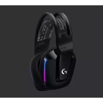 Logitech herní sluchátka G733, LIGHTSPEED Wireless RGB Gaming Headset, EMEA, black Logitech herní sluchátka G733, LIGHTSPEED Wireless RGB Gaming Headset, EMEA, black