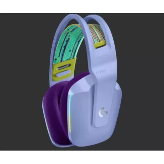 Logitech herní sluchátka G733, LIGHTSPEED Wireless RGB Gaming Headset, EMEA, lilac