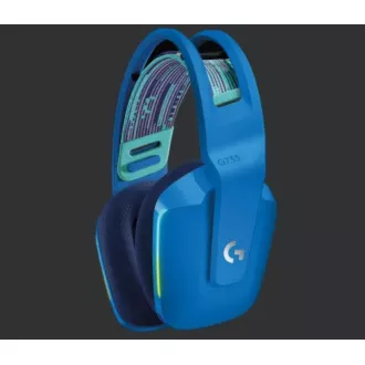 Logitech herní sluchátka G733, LIGHTSPEED Wireless RGB Gaming Headset, EMEA, blue Logitech herní sluchátka G733, LIGHTSPEED Wireless RGB Gaming Headset, EMEA, blue