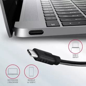 AXAGON HMC-5G2, USB 10Gbps hub, porty 2x USB-A, 2x USB-C, HDMI 4k/60, PD 100W, kabel USB-C 13cm