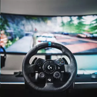 Logitech volant G923 Racing Wheel Xbox One a PC Logitech volant G923 Racing Wheel Xbox One a PC