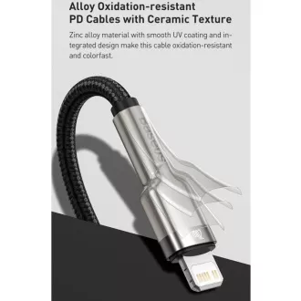 Baseus Cafule Series nabíjecí / datový kabel USB-C na Lightning PD 20W 1m, bílá Baseus Cafule Series nabíjecí / datový kabel USB-C na Lightning PD 20W 1m, bílá