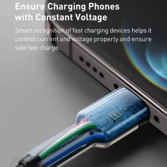 Baseus Cafule Series nabíjecí / datový kabel USB-C na Lightning PD 20W 1m, bílá Baseus Cafule Series nabíjecí / datový kabel USB-C na Lightning PD 20W 1m, bílá