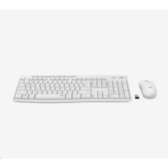 Logitech Silent Wireless Combo MK295, bezdrátová klávesnice + myš, US, Off-White Logitech Silent Wireless Combo MK295, bezdrátová klávesnice + myš, US, Off-White