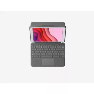 Logitech Pouzdro s klávesnicí Combo Touch for iPad (7th generation), UK, Graphite