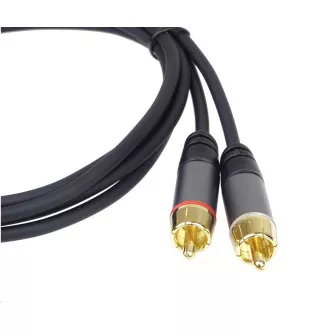 PREMIUMCORD kabel, Jack 3.5mm-2xCINCH M/M 3m PREMIUMCORD kabel, Jack 3.5mm-2xCINCH M/M 3m