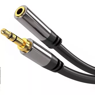 PREMIUMCORD prodlužovací kabel, Jack 3.5mm - Jack 3.5mm M/F 1, 5m PREMIUMCORD prodlužovací kabel, Jack 3.5mm - Jack 3.5mm M/F 1, 5m