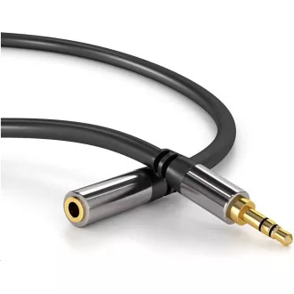 PREMIUMCORD prodlužovací kabel, Jack 3.5mm - Jack 3.5mm M/F 1, 5m PREMIUMCORD prodlužovací kabel, Jack 3.5mm - Jack 3.5mm M/F 1, 5m