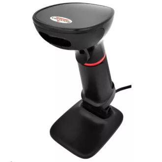 Virtuos CCD 2D čtečka HT-855A, USB, stojánek, černá Virtuos CCD 2D čtečka HT-855A, USB, stojánek, černá