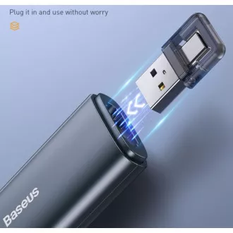 Baseus Orange dot laserové bezdrátové ukazovátko, šedá Baseus Orange dot laserové bezdrátové ukazovátko, šedá