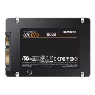 SSD 2, 5" Samsung 870 EVO SATA III-250GB SSD 2, 5" Samsung 870 EVO SATA III-250GB