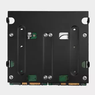 AXAGON RHD-435, kovový rámeček pro 4x 2.5" nebo 2x 2.5" HDD/SSD a 1x 3.5" HDD do 5.25" pozice