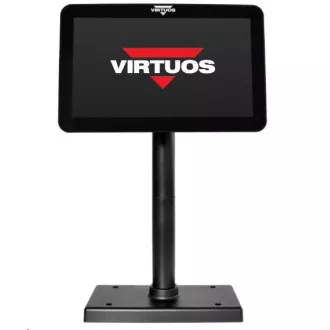 Virtuos 10, 1" LCD barevný zákaznický monitor SD1010R, USB, černý Virtuos 10, 1" LCD barevný zákaznický monitor SD1010R, USB, černý
