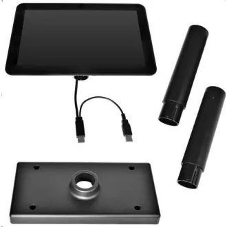 Virtuos 10, 1" LCD barevný zákaznický monitor SD1010R, USB, černý Virtuos 10, 1" LCD barevný zákaznický monitor SD1010R, USB, černý