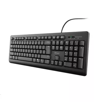 TRUST klávesnice PRIMO, membránová, USB, CZ/SK TRUST klávesnice PRIMO, membránová, USB, CZ/SK