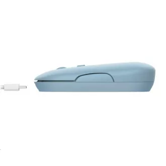 TRUST myš PUCK, bezdrátová, USB, modrá, bluetooth TRUST myš PUCK, bezdrátová, USB, modrá, bluetooth
