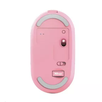 TRUST myš PUCK, bezdrátová, USB, růžová TRUST myš PUCK, bezdrátová, USB, růžová