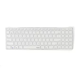 RAPOO klávesnice E9100M, bezdrátová, Ultra-slim, CZ/SK, bílá RAPOO klávesnice E9100M, bezdrátová, Ultra-slim, CZ/SK, bílá