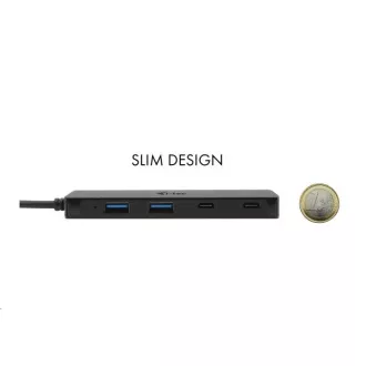 i-tec USB-C Hub Metal 4-Port i-tec USB-C Hub Metal 4-Port