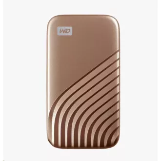 SanDisk WD My Passport SSD externí 2TB, USB-C 3.2, 1050/1000MB/s R/W PC & Mac, GOLD SanDisk WD My Passport SSD externí 2TB, USB-C 3.2, 1050/1000MB/s R/W PC & Mac, GOLD