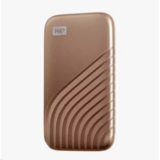 SanDisk WD My Passport SSD externí 2TB, USB-C 3.2, 1050/1000MB/s R/W PC & Mac, GOLD SanDisk WD My Passport SSD externí 2TB, USB-C 3.2, 1050/1000MB/s R/W PC & Mac, GOLD