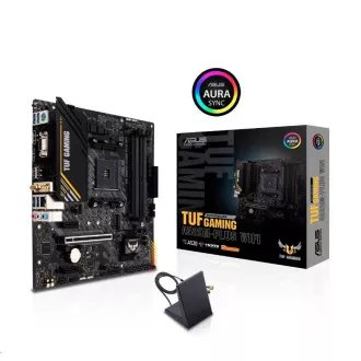 ASUS MB Sc AM4 TUF GAMING A520M-PLUS WIFI, AMD A520, 4xDDR4, 1xDP, 1xHDMI, VGA, WI-FI, mATX ASUS MB Sc AM4 TUF GAMING A520M-PLUS WIFI, AMD A520, 4xDDR4, 1xDP, 1xHDMI, VGA, WI-FI, mATX