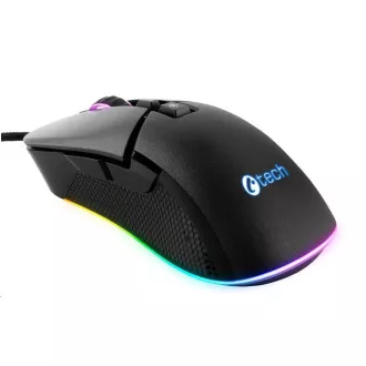 C-TECH herní myš Dawn, casual gaming, 6400 DPI, RGB podsvícení, USB C-TECH herní myš Dawn, casual gaming, 6400 DPI, RGB podsvícení, USB