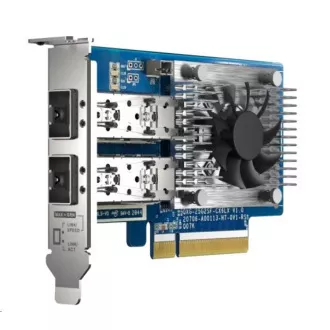 QNAP QXG-25G2SF-CX6 Rozšiřující síťová karta 25 GbE se dvěma porty SFP28 QNAP QXG-25G2SF-CX6 Rozšiřující síťová karta 25 GbE se dvěma porty SFP28