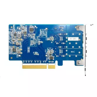 QNAP QXG-25G2SF-CX6 Rozšiřující síťová karta 25 GbE se dvěma porty SFP28 QNAP QXG-25G2SF-CX6 Rozšiřující síťová karta 25 GbE se dvěma porty SFP28