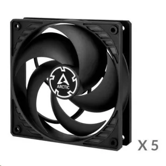 ARCTIC ventilátor P12 120mm, value pack (5ks), černá ARCTIC ventilátor P12 120mm, value pack (5ks), černá