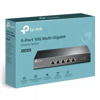 TP-Link switch TL-SX105 (5x10GbE, fanless) TP-Link switch TL-SX105 (5x10GbE, fanless)