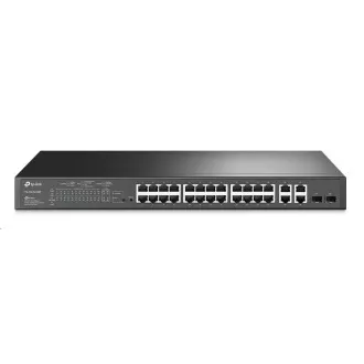 TP-Link OMADA JetStream switch TL-SL2428P (24x100Mb/s, 2xGbE, 2GbE/2xSFP combo, 24xPoE+, 250W) TP-Link OMADA JetStream switch TL-SL2428P (24x100Mb/s, 2xGbE, 2GbE/2xSFP combo, 24xPoE+, 250W)