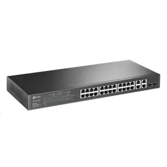 TP-Link OMADA JetStream switch TL-SL2428P (24x100Mb/s, 2xGbE, 2GbE/2xSFP combo, 24xPoE+, 250W) TP-Link OMADA JetStream switch TL-SL2428P (24x100Mb/s, 2xGbE, 2GbE/2xSFP combo, 24xPoE+, 250W)