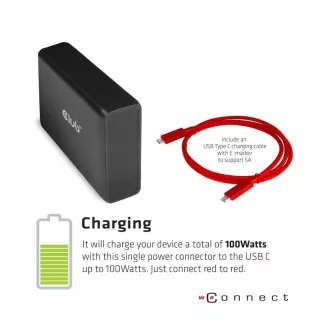 Club3D Dokovací stanice USB-C 14v1, 1xDP, 1xHDMI, 1xVGA, 2xUSB-C, 5xUSB, čtečka SD karet, 1xRJ45, černá Club3D Dokovací stanice USB-C 14v1, 1xDP, 1xHDMI, 1xVGA, 2xUSB-C, 5xUSB, čtečka SD karet, 1xRJ45, černá