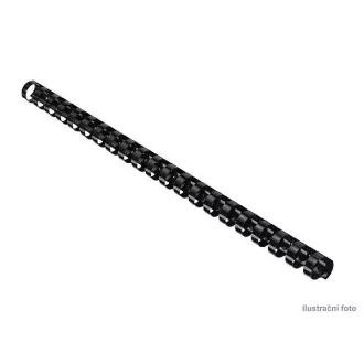 Kroužková vazba 22mm černá 151-180listů 50ks Kroužková vazba 22mm černá 151-180listů 50ks