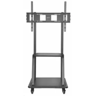 Manhattan univerzální TV vozík, Universal Heavy Duty TV Cart, 37" až 100" TV, černá Manhattan univerzální TV vozík, Universal Heavy Duty TV Cart, 37" až 100" TV, černá