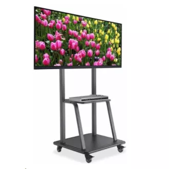 Manhattan univerzální TV vozík, Universal Heavy Duty TV Cart, 37" až 100" TV, černá Manhattan univerzální TV vozík, Universal Heavy Duty TV Cart, 37" až 100" TV, černá