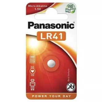 PANASONIC Alkalická MIKRO baterie LR-41EL/1B 1, 5V (Blistr 1ks) PANASONIC Alkalická MIKRO baterie LR-41EL/1B 1, 5V (Blistr 1ks)